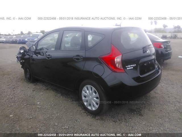 3N1CE2CP9GL356532 - 2016 NISSAN VERSA NOTE S/S PLUS/SV/SL/SR BLACK photo 3