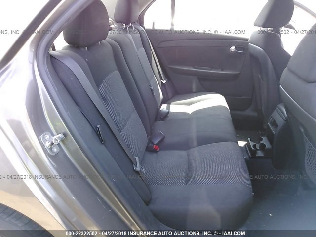 1G1ZC5E16BF271974 - 2011 CHEVROLET MALIBU 1LT ფერფლისფერი ფოტო 8