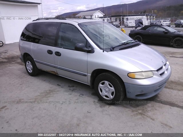 2B4GP2534YR629493 - 2000 DODGE CARAVAN BLUE photo 1