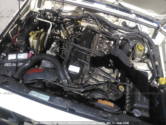 1J4FJ68S6WL100492 - 1998 JEEP CHEROKEE SPORT/CLASSIC თეთრი ფოტო 10