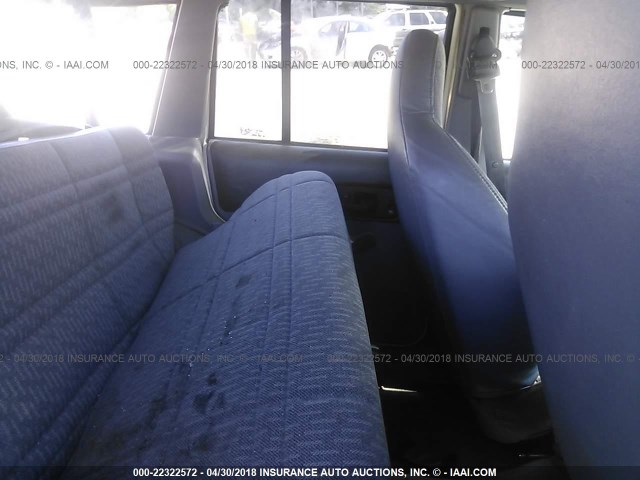 1J4FJ68S6WL100492 - 1998 JEEP CHEROKEE SPORT/CLASSIC თეთრი ფოტო 8