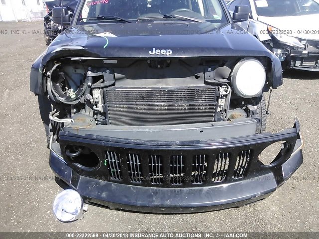 1J8FF28B79D107457 - 2009 JEEP PATRIOT SPORT BLACK photo 6