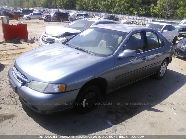 1N4DL01D1XC184745 - 1999 NISSAN ALTIMA XE/GXE/SE/GLE Light Blue photo 2