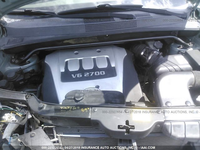 KM8JN12D46U440571 - 2006 HYUNDAI TUCSON GLS/LIMITED 浅蓝色 照片 10