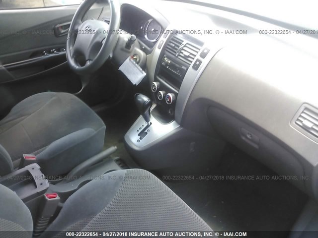 KM8JN12D46U440571 - 2006 HYUNDAI TUCSON GLS/LIMITED 浅蓝色 照片 5
