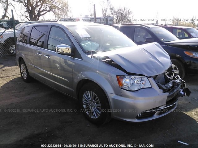2C4RC1CG1FR583903 - 2015 CHRYSLER TOWN & COUNTRY TOURING L SILVER photo 1
