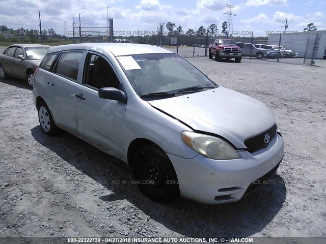 2T1KR32E73C068766 - 2003 TOYOTA COROLLA MATRIX XR SILVER photo 1