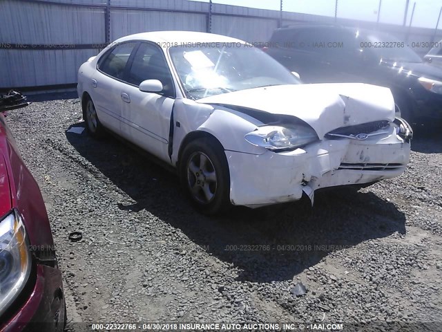 1FAFP55S91A265059 - 2001 FORD TAURUS SES WHITE photo 1