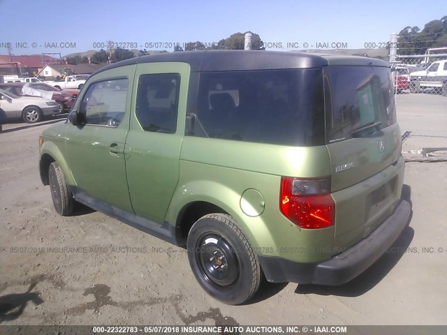 5J6YH28716L008523 - 2006 HONDA ELEMENT EX GREEN photo 3