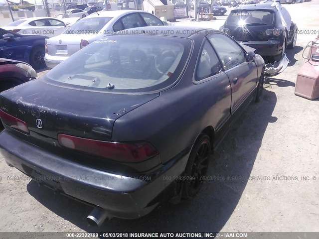 JH4DC4451XS013374 - 1999 ACURA INTEGRA LS BLACK photo 4