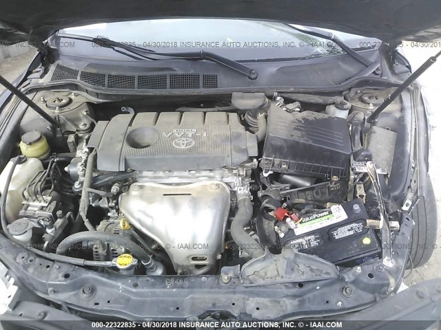 4T4BF3EK9AR070434 - 2010 TOYOTA CAMRY SE/LE/XLE 黑色 照片 10
