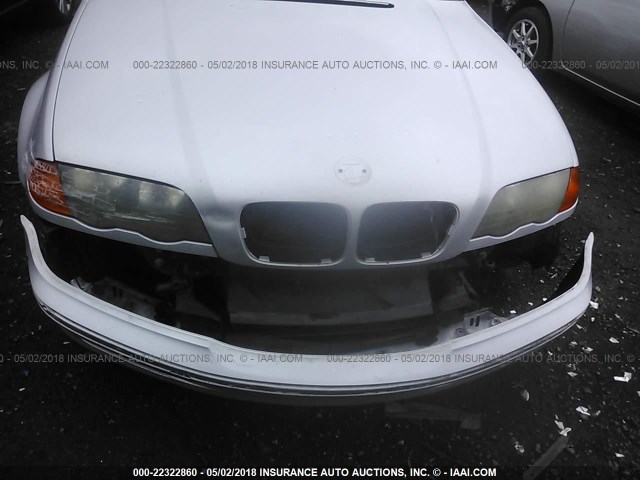 WBAAM3330XCA84913 - 1999 BMW 323 I AUTOMATIC SILVER photo 6