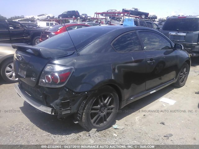 JTKDE167080263641 - 2008 TOYOTA SCION TC 灰色 照片 4