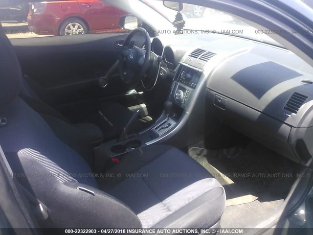 JTKDE167080263641 - 2008 TOYOTA SCION TC 灰色 照片 5