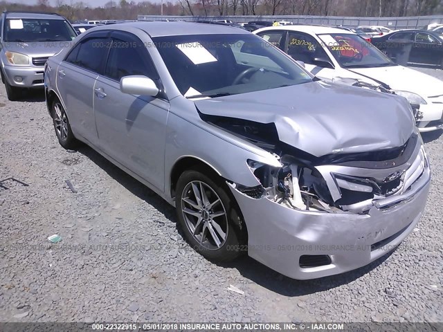 4T1BF3EK8AU016732 - 2010 TOYOTA CAMRY SE/LE/XLE SILVER photo 1