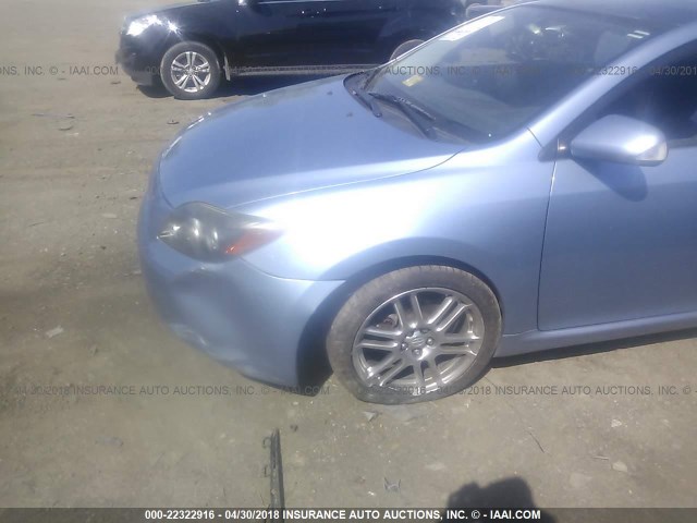 JTKDE167880223601 - 2008 TOYOTA SCION TC 浅蓝色 照片 6