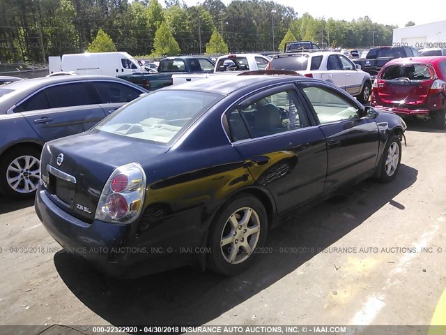 1N4AL11D96C131475 - 2006 NISSAN ALTIMA S/SL BLUE photo 4