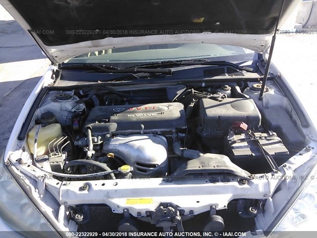 JTDBE32K763051903 - 2006 TOYOTA CAMRY LE/XLE WHITE photo 10