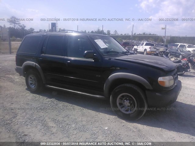 1FMZU62X0YZB83704 - 2000 FORD EXPLORER XLS BLACK photo 1