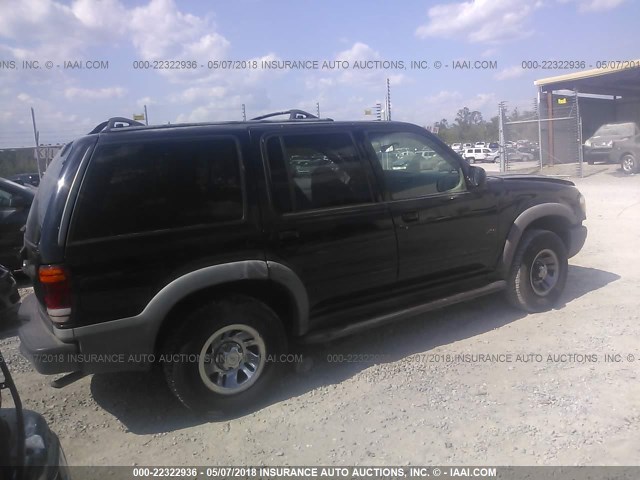 1FMZU62X0YZB83704 - 2000 FORD EXPLORER XLS BLACK photo 4