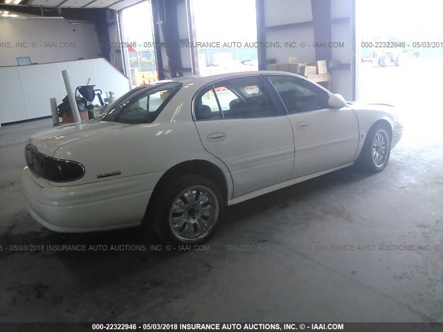 1G4HP54KXY4144324 - 2000 BUICK LESABRE CUSTOM WHITE photo 4