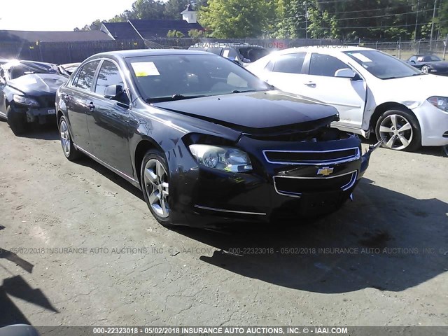 1G1ZH57B99F171840 - 2009 CHEVROLET MALIBU 1LT 黑色 照片 1