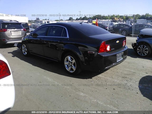 1G1ZH57B99F171840 - 2009 CHEVROLET MALIBU 1LT 黑色 照片 3