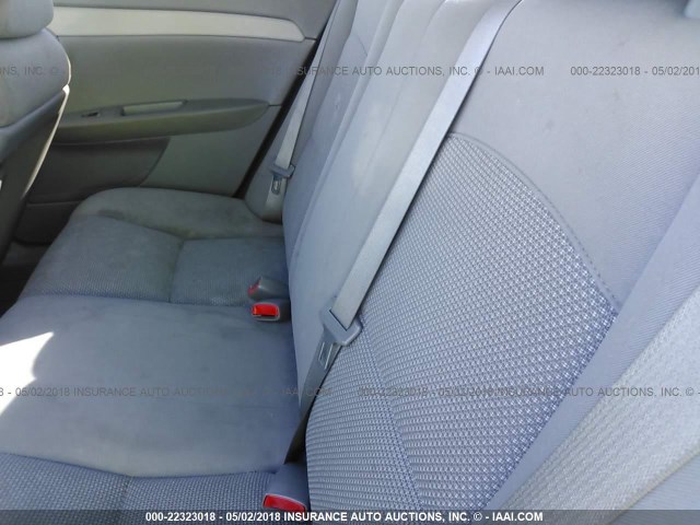 1G1ZH57B99F171840 - 2009 CHEVROLET MALIBU 1LT 黑色 照片 8