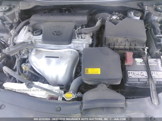 4T4BF1FK7ER382342 - 2014 TOYOTA CAMRY L/SE/LE/XLE 灰色 照片 10
