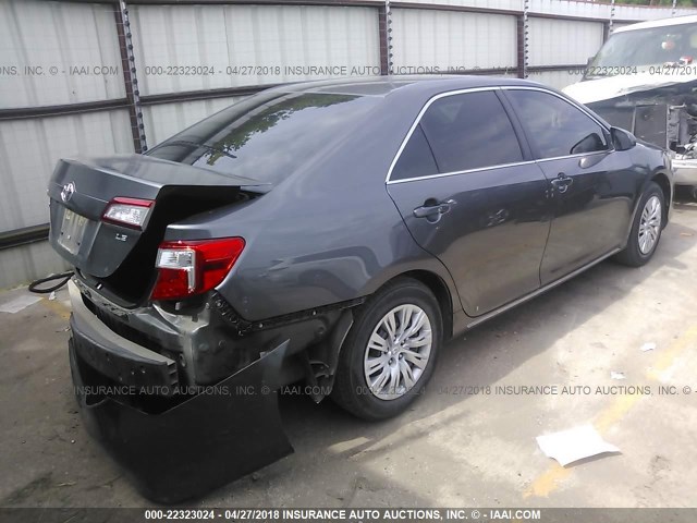 4T4BF1FK7ER382342 - 2014 TOYOTA CAMRY L/SE/LE/XLE 灰色 照片 4