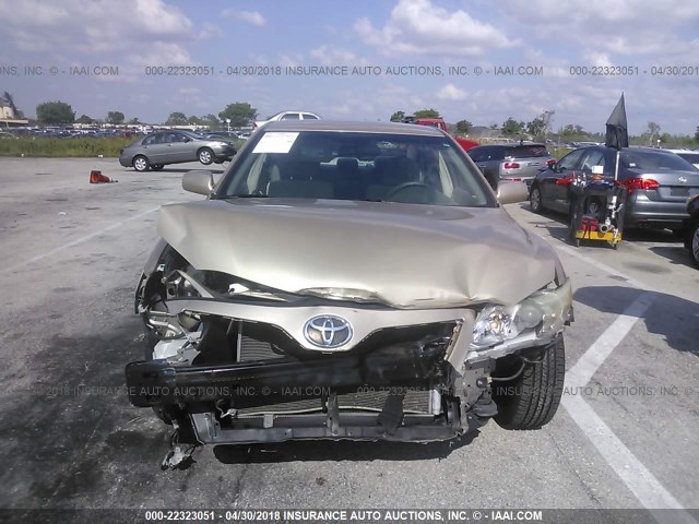 4T1BF3EK3BU222364 - 2011 TOYOTA CAMRY SE/LE/XLE 金色 照片 6
