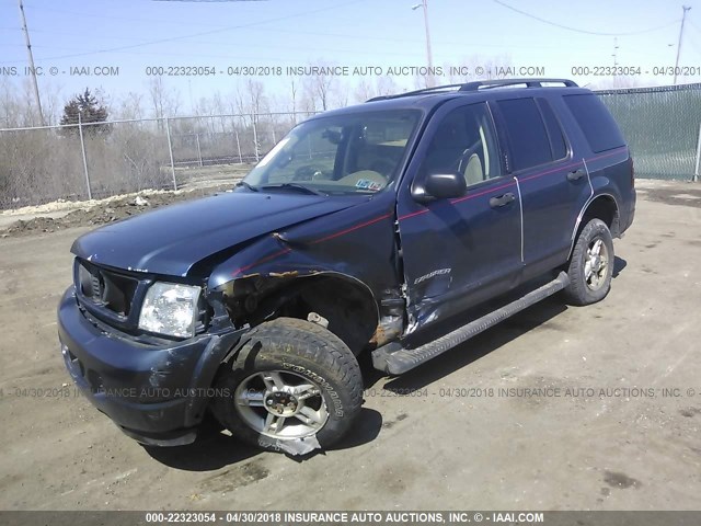 1FMZU73K24ZA57363 - 2004 FORD EXPLORER XLT/XLT SPORT/NBX BLUE photo 2