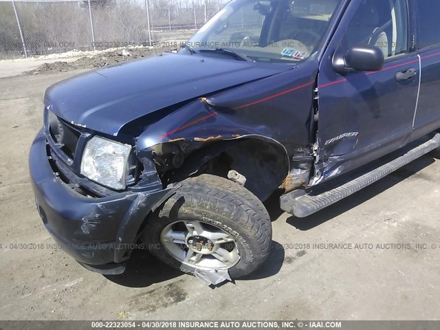 1FMZU73K24ZA57363 - 2004 FORD EXPLORER XLT/XLT SPORT/NBX 蓝色 照片 6