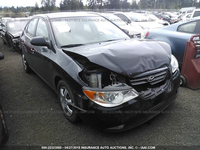 KMHDU46DX9U802032 - 2009 HYUNDAI ELANTRA GLS/SE BLACK photo 1