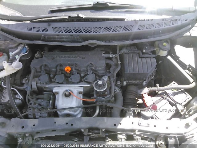 1HGFA16939L004947 - 2009 HONDA CIVIC EXL Boz foto 10