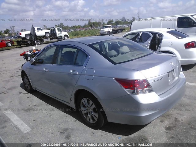 1HGCP26448A032682 - 2008 HONDA ACCORD LXP SILVER photo 3