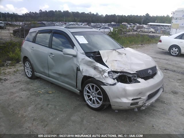 2T1KR32E83C021942 - 2003 TOYOTA COROLLA MATRIX XR SILVER photo 1