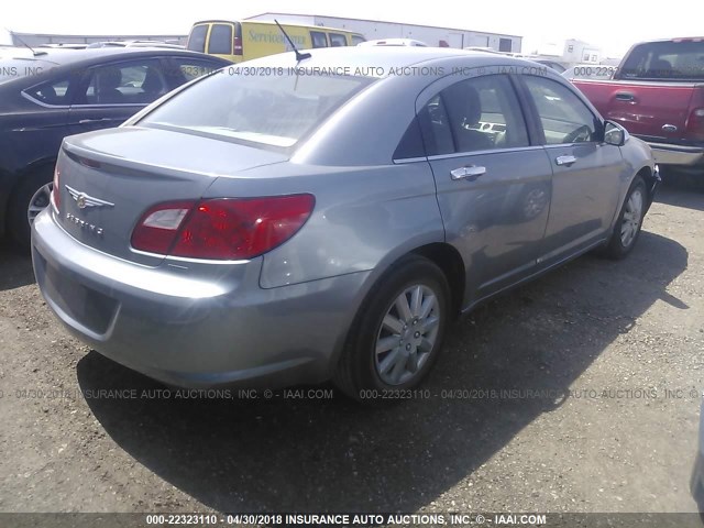 1C3CC4FB1AN148591 - 2010 CHRYSLER SEBRING TOURING SILVER photo 4