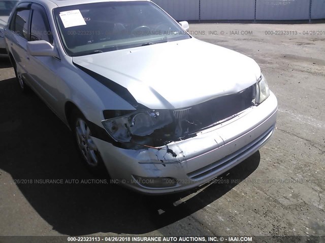 4T1BF28B0YU076911 - 2000 TOYOTA AVALON XL/XLS SILVER photo 6