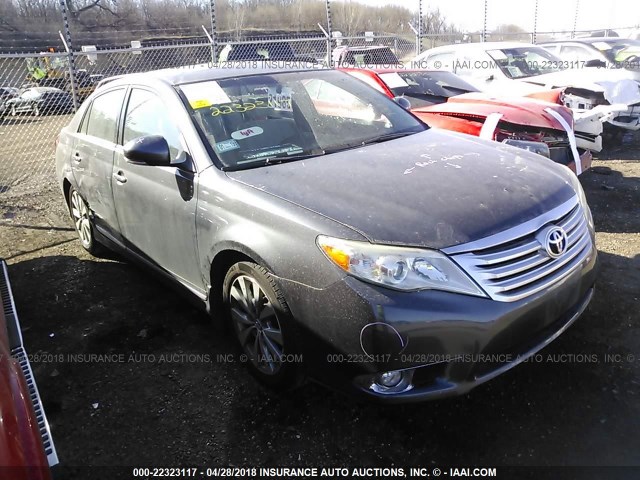 4T1BK3DB4BU412106 - 2011 TOYOTA AVALON LIMITED GRAY photo 1