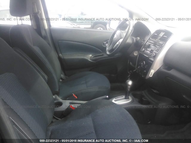 3N1CE2CPXFL372754 - 2015 NISSAN VERSA NOTE S/S PLUS/SV/SL/SR BLACK photo 5