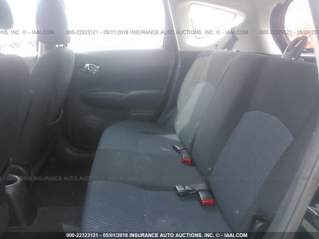 3N1CE2CPXFL372754 - 2015 NISSAN VERSA NOTE S/S PLUS/SV/SL/SR BLACK photo 8