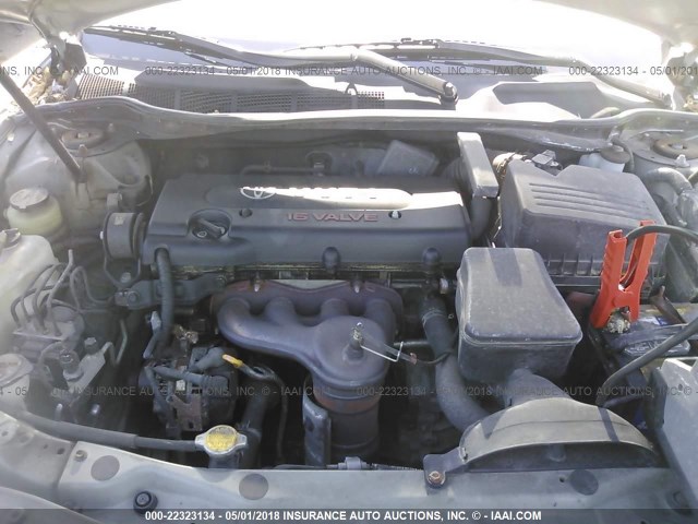 4T1BE46K47U069492 - 2007 TOYOTA CAMRY NEW GENERAT CE/LE/XLE/SE SILVER photo 10