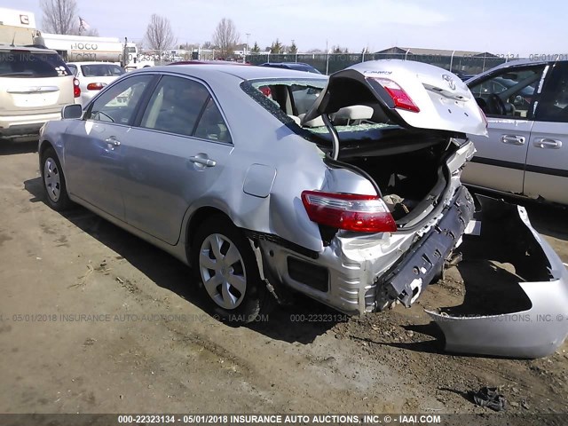 4T1BE46K47U069492 - 2007 TOYOTA CAMRY NEW GENERAT CE/LE/XLE/SE SILVER photo 3