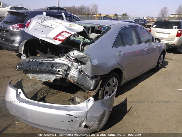 4T1BE46K47U069492 - 2007 TOYOTA CAMRY NEW GENERAT CE/LE/XLE/SE SILVER photo 4