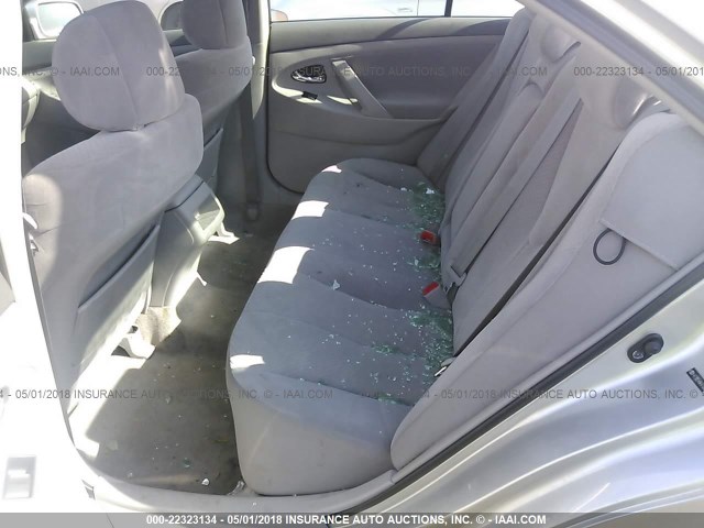 4T1BE46K47U069492 - 2007 TOYOTA CAMRY NEW GENERAT CE/LE/XLE/SE SILVER photo 8