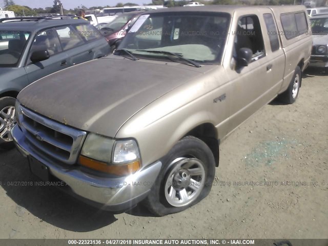 1FTYR14X7YPA43680 - 2000 FORD RANGER SUPER CAB BEIGE photo 6