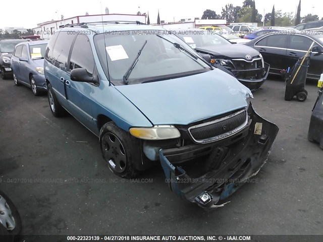 1C4GP55RXTB120606 - 1996 CHRYSLER TOWN & COUNTRY LX BLUE photo 1