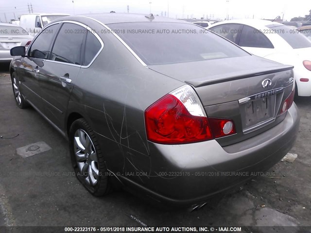 JNKAY01FX6M256873 - 2006 INFINITI M35 SPORT GRAY photo 3