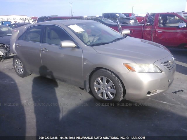JTNBE46K673005878 - 2007 TOYOTA CAMRY NEW GENERAT CE/LE/XLE/SE GOLD photo 1